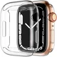Apple Watch 11/10 42MM Hoesje TPU - Ingebouwde Screen Protector - Transparant afbeelding 1