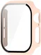 Apple Watch 11/10 42MM Hoesje - Case met Ingebouwde Tempered Glass - Roze afbeelding 2