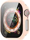 Apple Watch 11/10 42MM Hoesje - Case met Ingebouwde Tempered Glass - Roze afbeelding 5