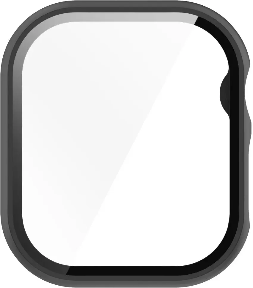 Apple Watch 11/10 46MM Hoesje - Case met Ingebouwde Tempered Glass - Zwart afbeelding 4