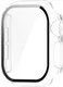 Apple Watch 11/10 46MM Hoesje - Case met Ingebouwde Tempered Glass - Transparant afbeelding 2