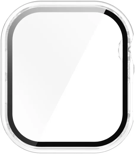 Apple Watch 11/10 46MM Hoesje - Case met Ingebouwde Tempered Glass - Transparant afbeelding 4