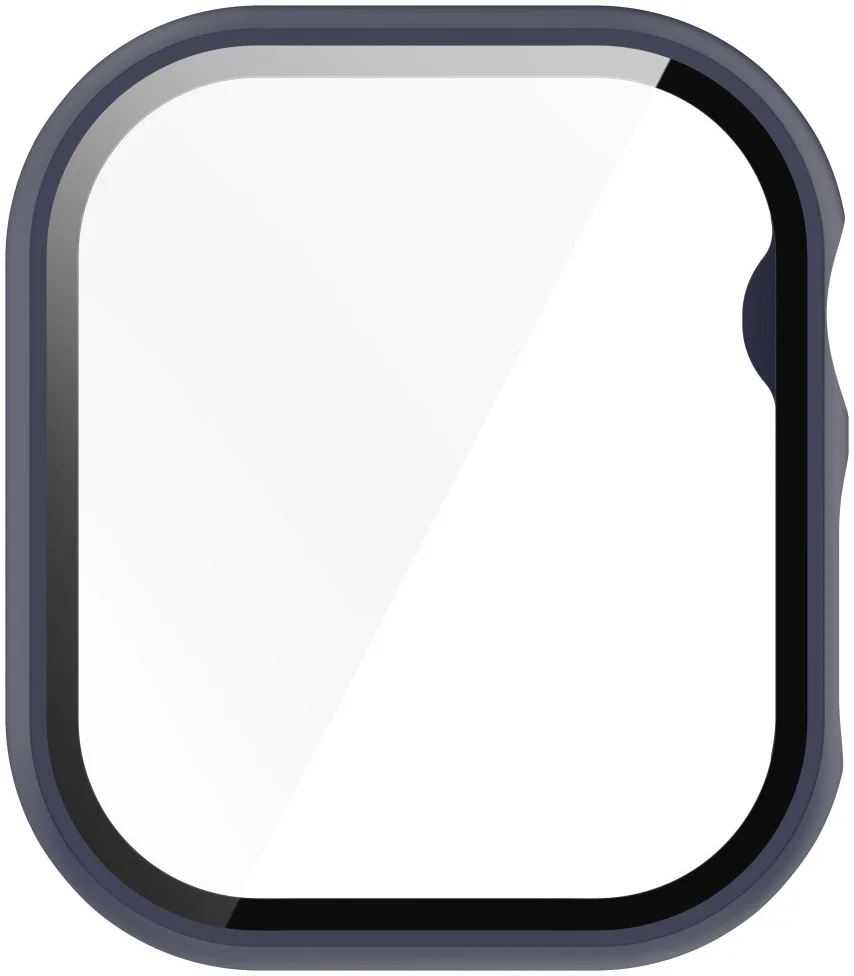 Apple Watch 11/10 46MM Hoesje - Case met Ingebouwde Tempered Glass - Blauw afbeelding 4