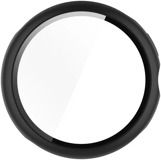 Google Pixel Watch 3 45MM Hoesje - Bumper Case met Tempered Glass - Zwart afbeelding 6