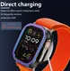 Apple Watch 11/10 42MM Hoesje Aluminium Bumper Frame Zwart afbeelding 4