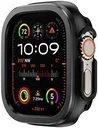 Apple Watch 11/10 46MM Hoesje Aluminium Bumper Frame Zwart