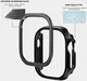 Apple Watch 11/10 46MM Hoesje Aluminium Bumper Frame Zwart afbeelding 8