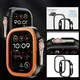 Apple Watch 11/10 46MM Hoesje Aluminium Bumper Frame Zwart afbeelding 9