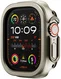 Apple Watch 11/10 46MM Hoesje Aluminium Bumper Frame Titanium Goud afbeelding 1