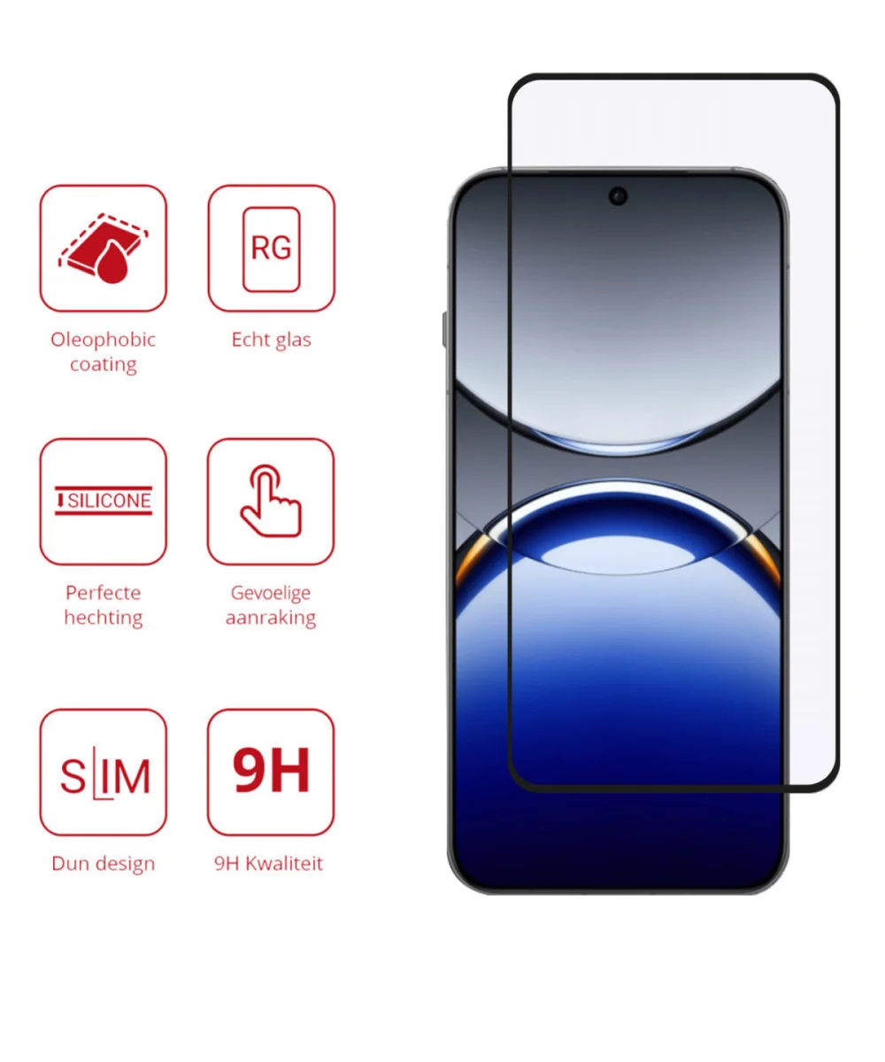 Rosso Oppo Find X8 Pro 9H Tempered Glass Screen Protector afbeelding 2
