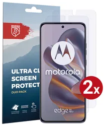 Rosso Motorola Edge 50 Neo Screen Protector Case Friendly Folie Duo Pack afbeelding