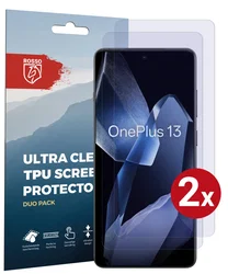 Rosso OnePlus 13 Screen Protector Case Friendly Folie Duo Pack afbeelding