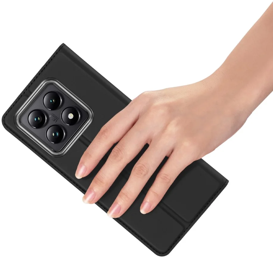 Dux Ducis Skin Pro Xiaomi 14T Pro Hoesje Portemonnee Zwart afbeelding 7