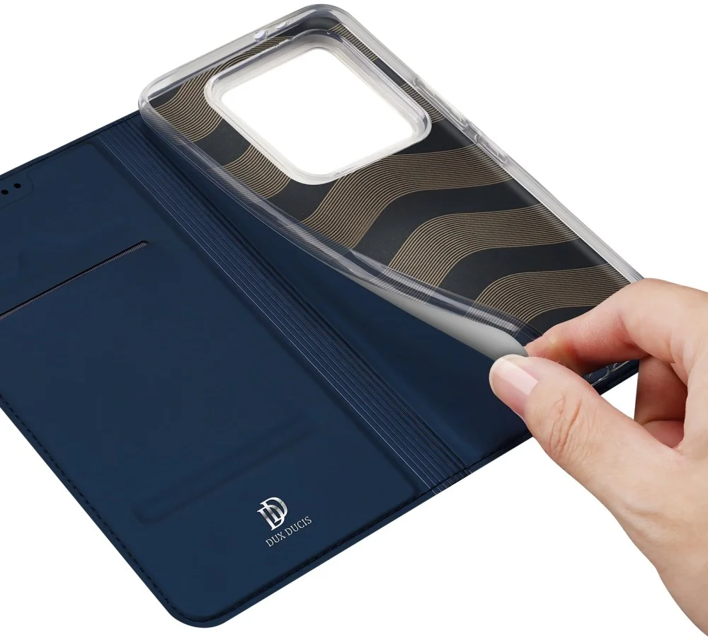 Dux Ducis Skin Pro Xiaomi 14T Pro Hoesje Portemonnee Blauw afbeelding 8