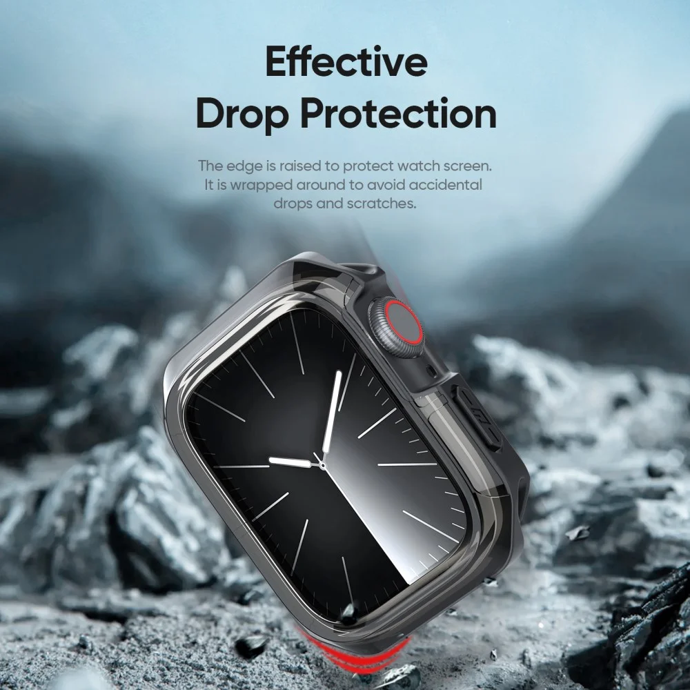 Dux Ducis Tamo - Apple Watch 11/10 42MM Hoesje - Zwart afbeelding 5