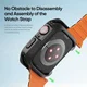 Dux Ducis Tamo - Apple Watch 11/10 42MM Hoesje - Zwart afbeelding 6