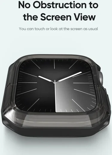 Dux Ducis Tamo - Apple Watch 11/10 42MM Hoesje - Zwart afbeelding 9