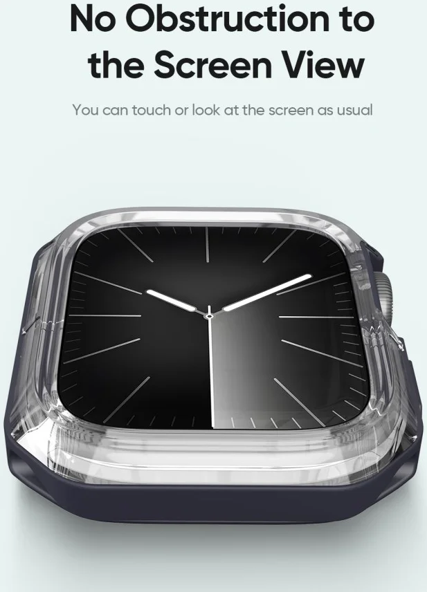 Dux Ducis Tamo - Apple Watch 11/10 42MM Hoesje - Blauw afbeelding 9