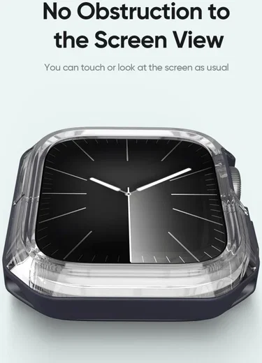 Dux Ducis Tamo - Apple Watch 11/10 42MM Hoesje - Blauw afbeelding 9