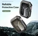 Dux Ducis Tamo - Apple Watch 11/10 46MM Hoesje - Zwart afbeelding 5
