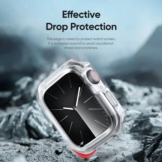 Dux Ducis Tamo - Apple Watch 11/10 46MM Hoesje - Wit afbeelding 4