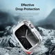 Dux Ducis Tamo - Apple Watch 11/10 46MM Hoesje - Wit afbeelding 4