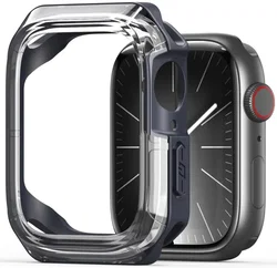 Dux Ducis Tamo - Apple Watch 11/10 46MM Hoesje - Blauw afbeelding
