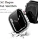 Dux Ducis Hamo - Apple Watch 11/10 46MM Hoesje - Full Protect - Zilver afbeelding 3