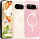 TORRAS Diamond Mag Google Pixel 9 Pro XL Hoesje MagSafe Back Cover Transparant afbeelding 2