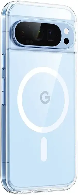 TORRAS Diamond Mag Google Pixel 9 Pro XL Hoesje MagSafe Back Cover Transparant afbeelding 1