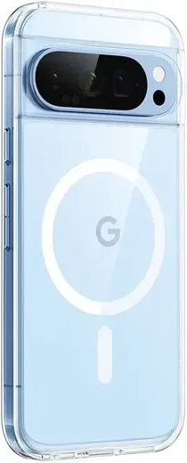 TORRAS Diamond Mag Google Pixel 9 Pro XL Hoesje MagSafe Back Cover Transparant afbeelding 1