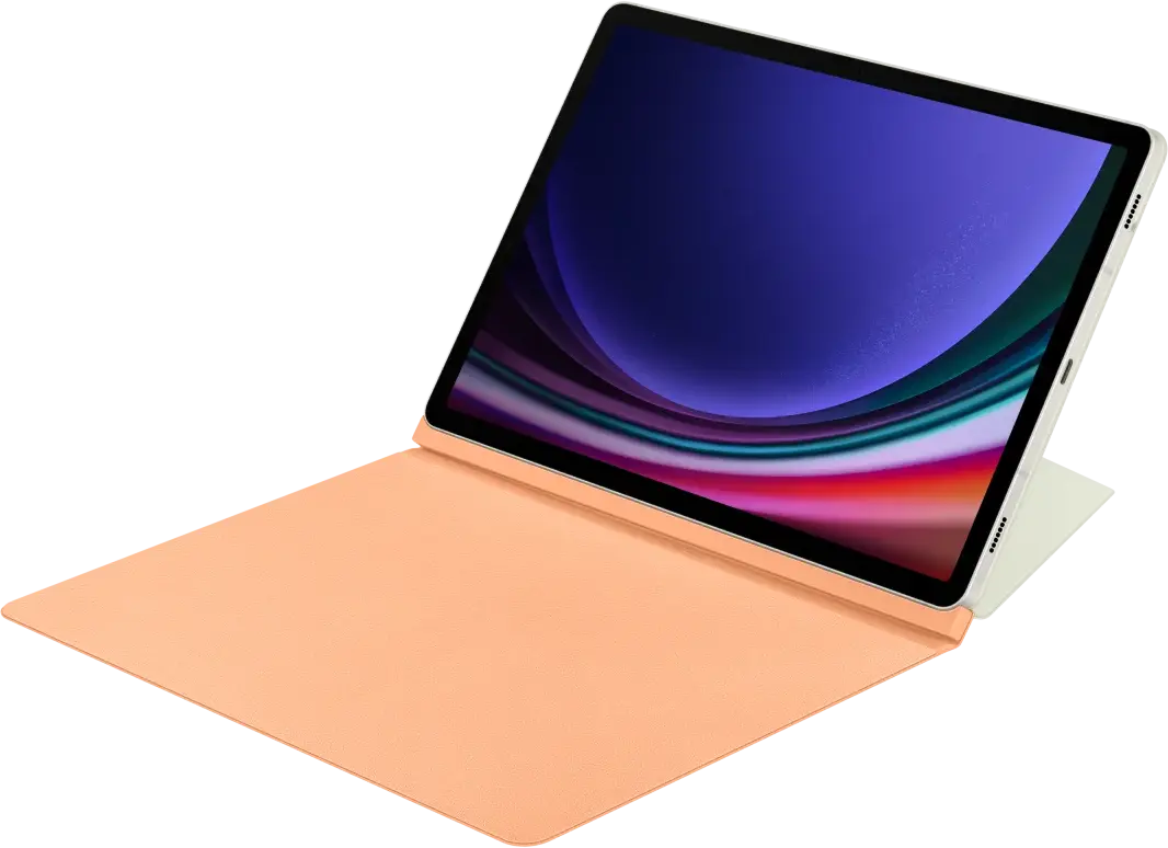 Originele Samsung Galaxy Tab S10 Lite / S10 FE / S9 (FE) Hoes Book Cover Oranje afbeelding 1