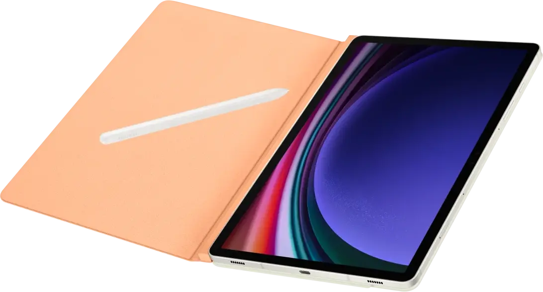 Originele Samsung Galaxy Tab S10 Lite / S10 FE / S9 (FE) Hoes Book Cover Oranje afbeelding 4