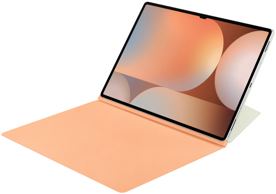 Originele Samsung Galaxy Tab S10 Ultra / S9 Ultra Hoes Smart Book Cover Oranje afbeelding 1