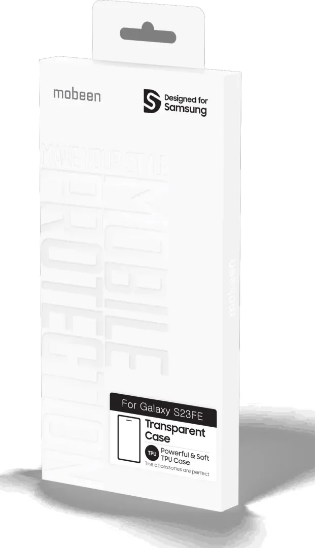 Origineel Samsung by Mobeen Samsung Galaxy S23 FE Hoesje Clear Cover Transparant afbeelding 1