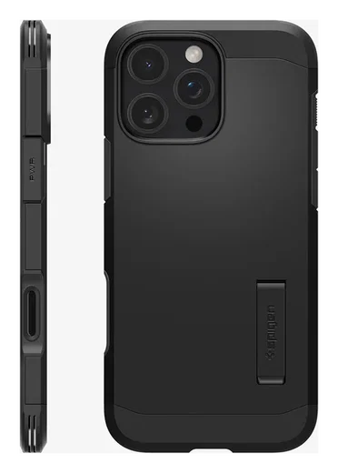 Spigen Tough Armor T iPhone 16 Pro Max Hoesje MagSafe Back Cover Zwart afbeelding 9