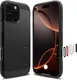 Spigen Tough Armor T iPhone 16 Pro Max Hoesje MagSafe Back Cover Zwart