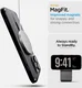 Spigen Ultra Hybrid T iPhone 16 Pro Hoesje MagSafe Back Cover Frosted Zwart afbeelding 4