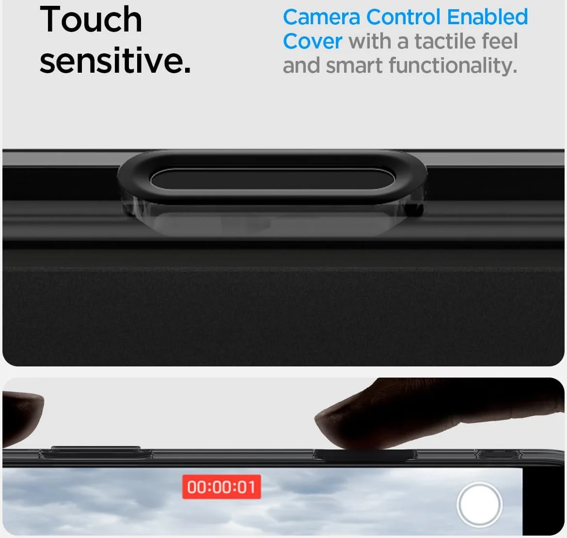 Spigen Ultra Hybrid T iPhone 16 Pro Max Hoesje MagSafe Back Cover Frosted Zwart afbeelding 7