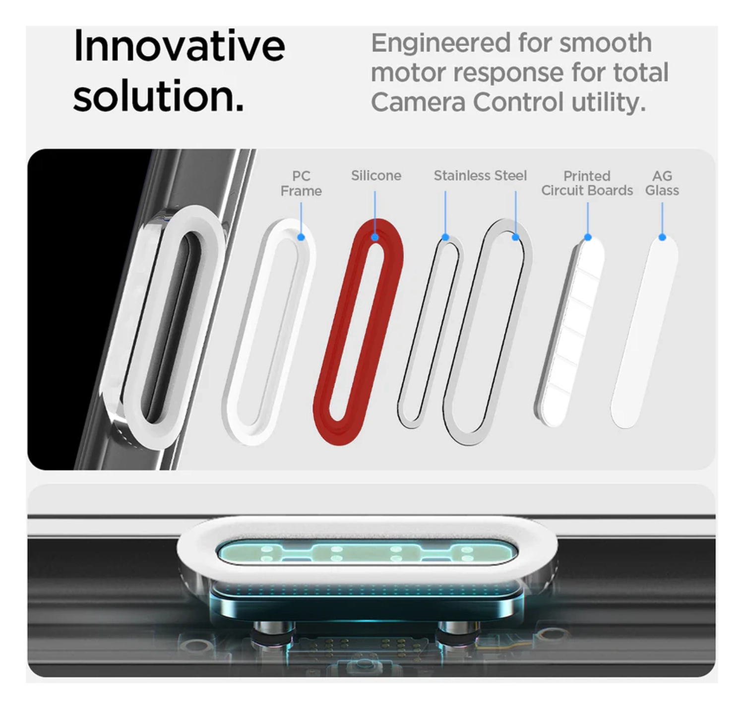 Spigen Ultra Hybrid T iPhone 16 Pro Hoesje MagSafe Back Cover Grijs afbeelding 10