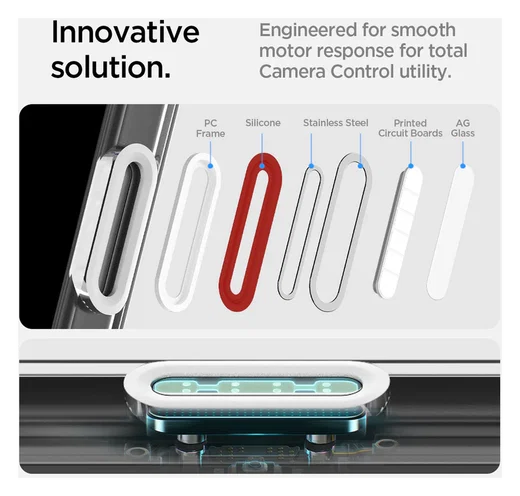 Spigen Ultra Hybrid T iPhone 16 Pro Hoesje MagSafe Back Cover Grijs afbeelding 10