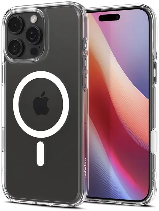 Spigen Ultra Hybrid T iPhone 16 Pro Hoesje MagSafe Back Cover Wit afbeelding 2
