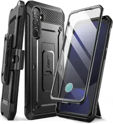 SUPCASE UB Pro Samsung Galaxy S24 FE Hoesje Full Protect Kickstand Zwart afbeelding