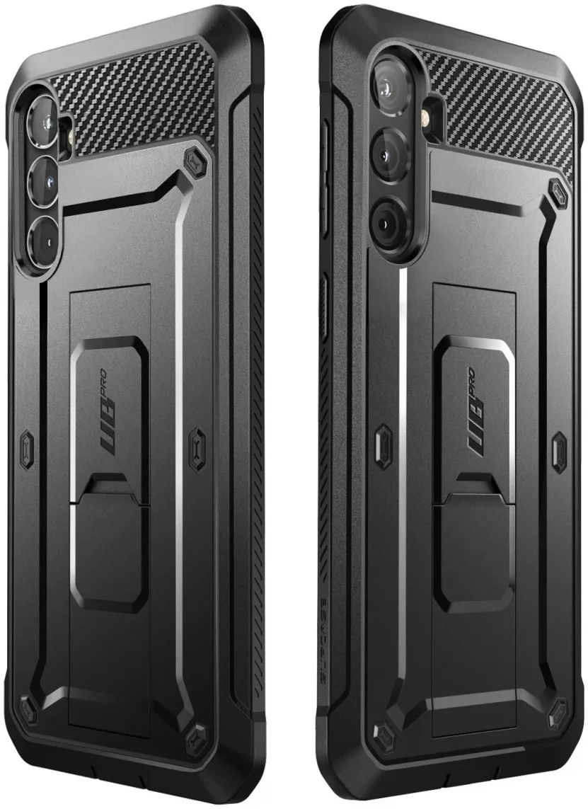 SUPCASE UB Pro Samsung Galaxy S24 FE Hoesje Full Protect Kickstand Zwart afbeelding 2