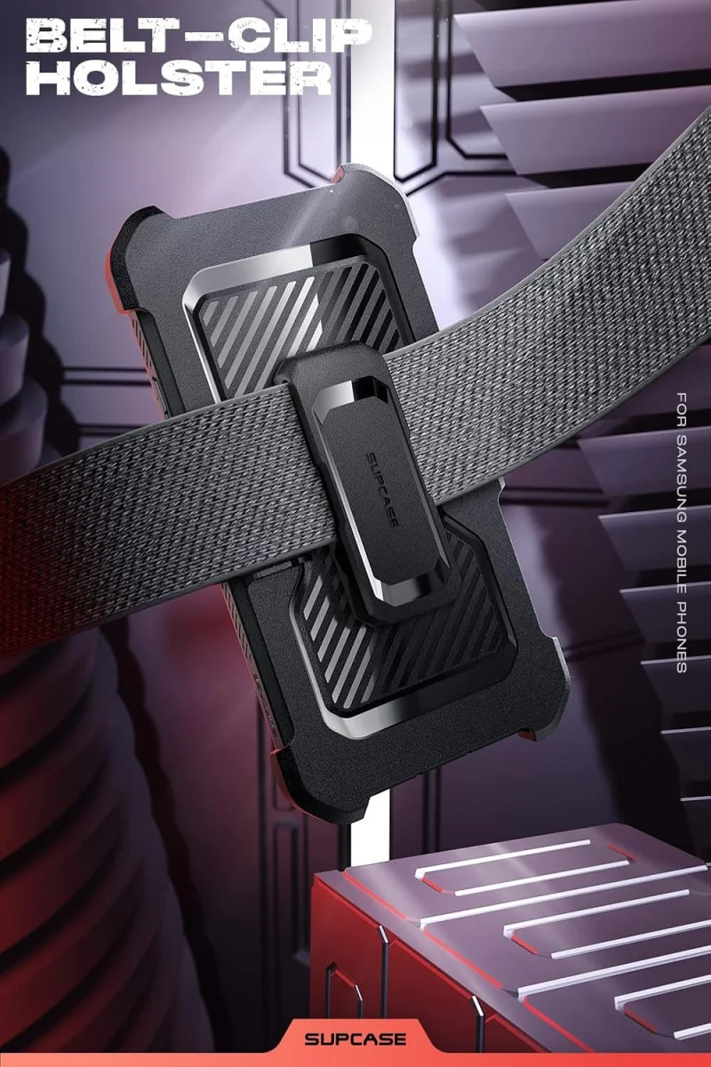 SUPCASE UB Pro Samsung Galaxy S24 FE Hoesje Full Protect Kickstand Zwart afbeelding 7