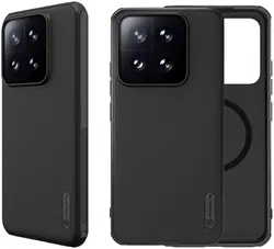 Nillkin Frosted Shield Xiaomi 14T Pro Hoesje MagSafe Back Cover Zwart afbeelding