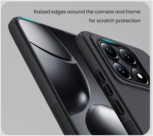 Nillkin Frosted Shield Xiaomi 14T Pro Hoesje MagSafe Back Cover Zwart afbeelding 7