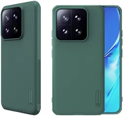 Nillkin Super Frosted Shield Xiaomi 14T Pro Hoesje Back Cover Groen afbeelding