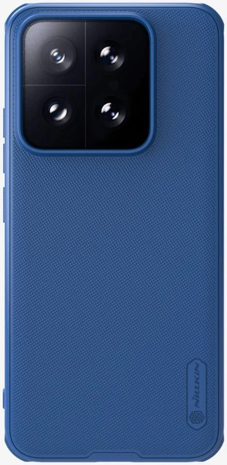 Nillkin Super Frosted Shield Xiaomi 14T Hoesje Back Cover Blauw afbeelding 2