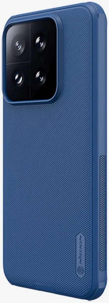 Nillkin Super Frosted Shield Xiaomi 14T Hoesje Back Cover Blauw afbeelding 3